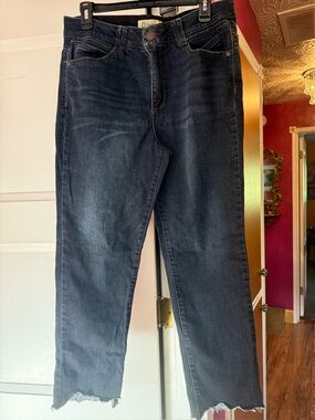Women's Democracy Dark Blue Straight-Leg Jeans